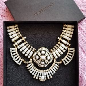 New! Bohemian Marble Enamel Necklace